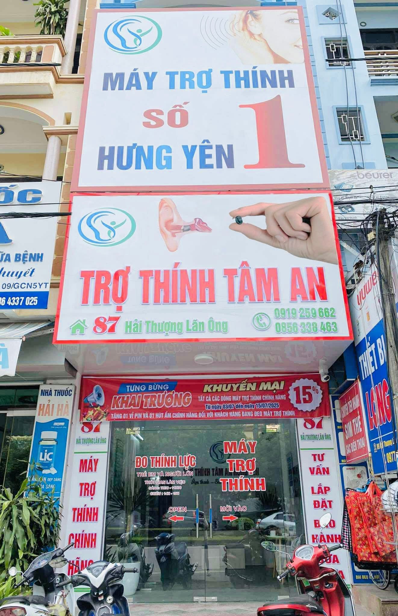 Tưng bừng khai trương Trợ Thính Tâm An Hưng Yên